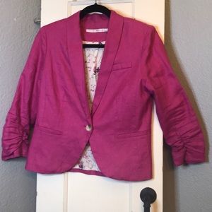 Pink blazer